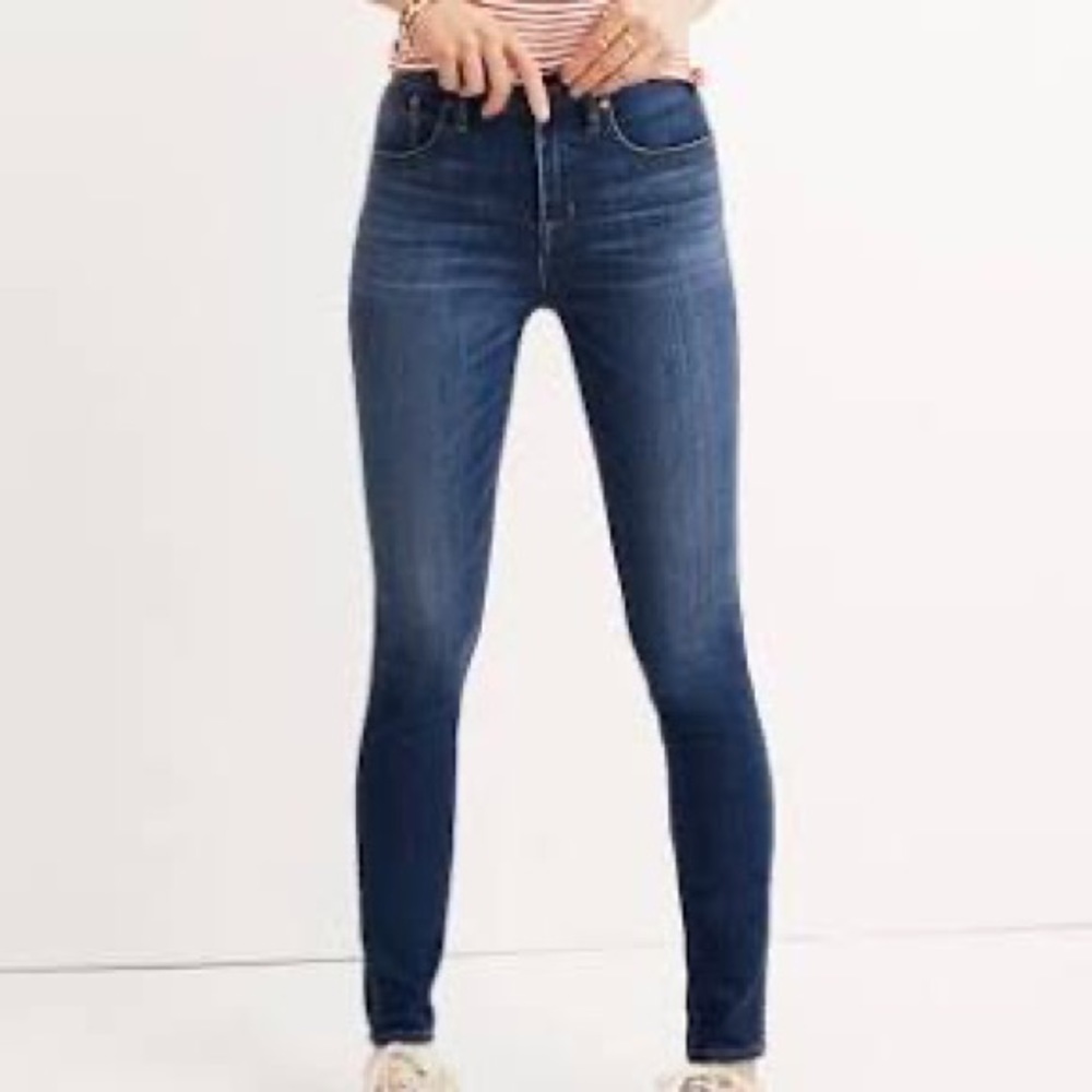 Madewell 10” high-rise skinny jeans